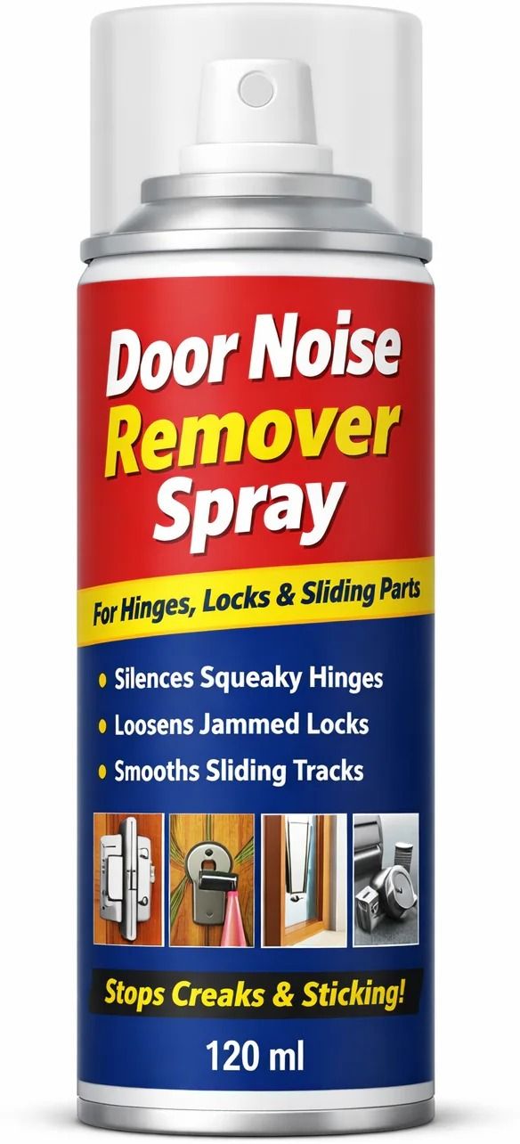 Door Noise Remover Spray - 120ml Rust Removal Solution with Trigger Spray-image-17