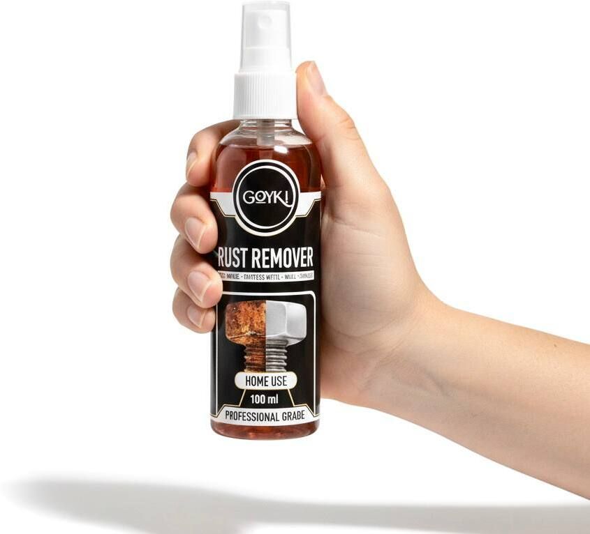 Rust Remover Spray 100ml | Fast Acting Anti-Rust Cleaner Rust Removal Solution with Trigger Spray-image-19
