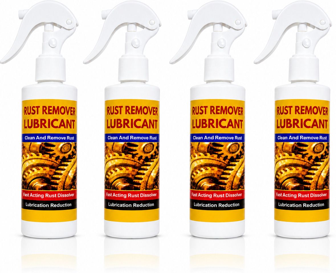 zatpatzap Multipurpose Rust Remover Spray with Lubricant for Bolts, Trigger Spray(200*4ml) Rust Removal Solution with Trigger Spray-picture-19