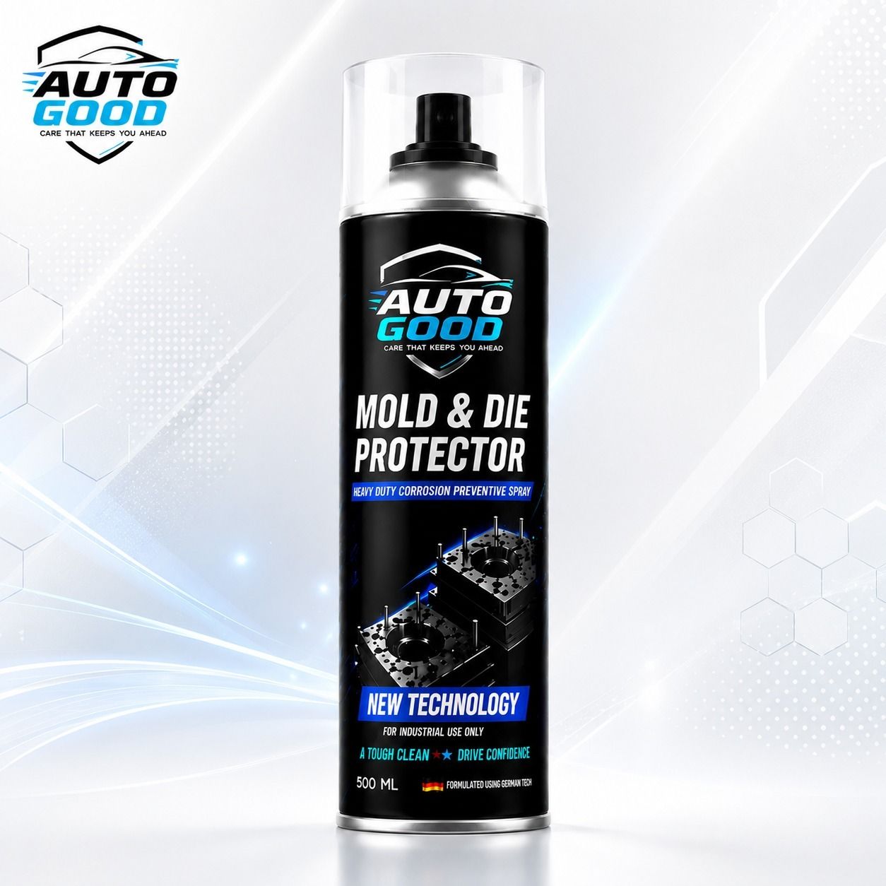auto good Mold & Die Protector 500ml | ndustrial Anti Rust Spray | Corrosion Protection Rust Removal Aerosol Spray-picture-17