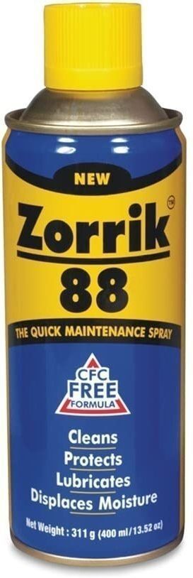 pidilite Zorrik-88 311g Protects Metal from Rust, Corrosion and Removes Oil Rust Removal Aerosol Spray-picture-22