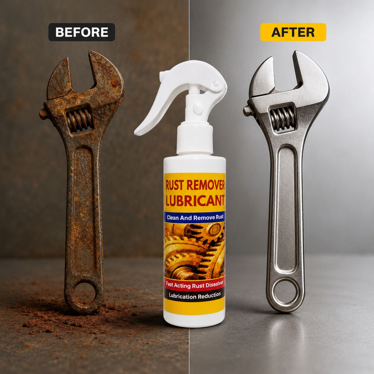 zatpatzap Multipurpose Spray for Home Improvement, Cleaning & Agent,Rust Removal Rust Removal Solution with Trigger Spray-picture-33