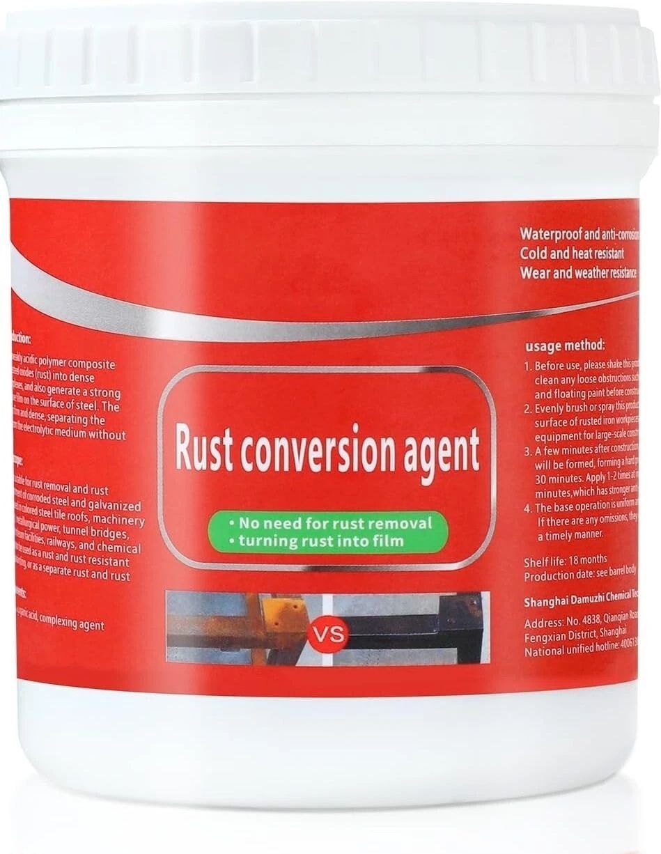 wifton Anti Rust Metal Coating Paint with Brush for Gates, Pipes & Machinery Rust Removal Solution-picture-46