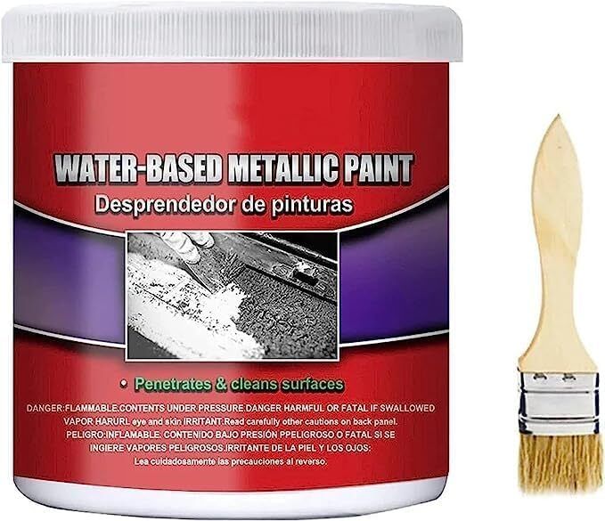 Metal Rust Remover Water Based Rust Paint Rust Converter for Railings, Fleet Rust Removal Solution-image-9