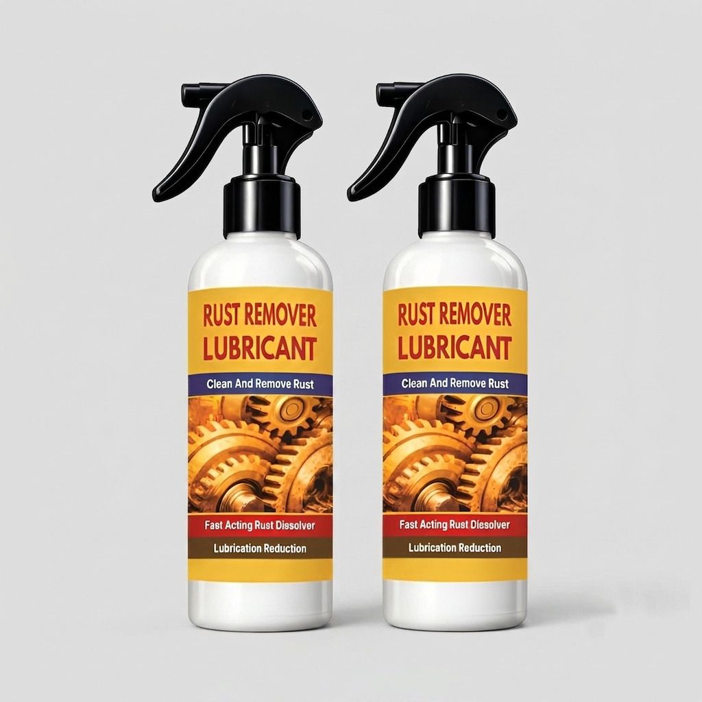 Anti - Rust Lubricant Spray & Rust Remover 200ml Rust Removal Solution with Trigger Spray-image-9