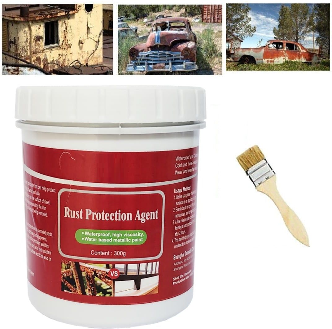 wifton 300ml Rust Protection Agent for Iron, Steel & Outdoor Metal Surfaces Rust Removal Solution-picture-37