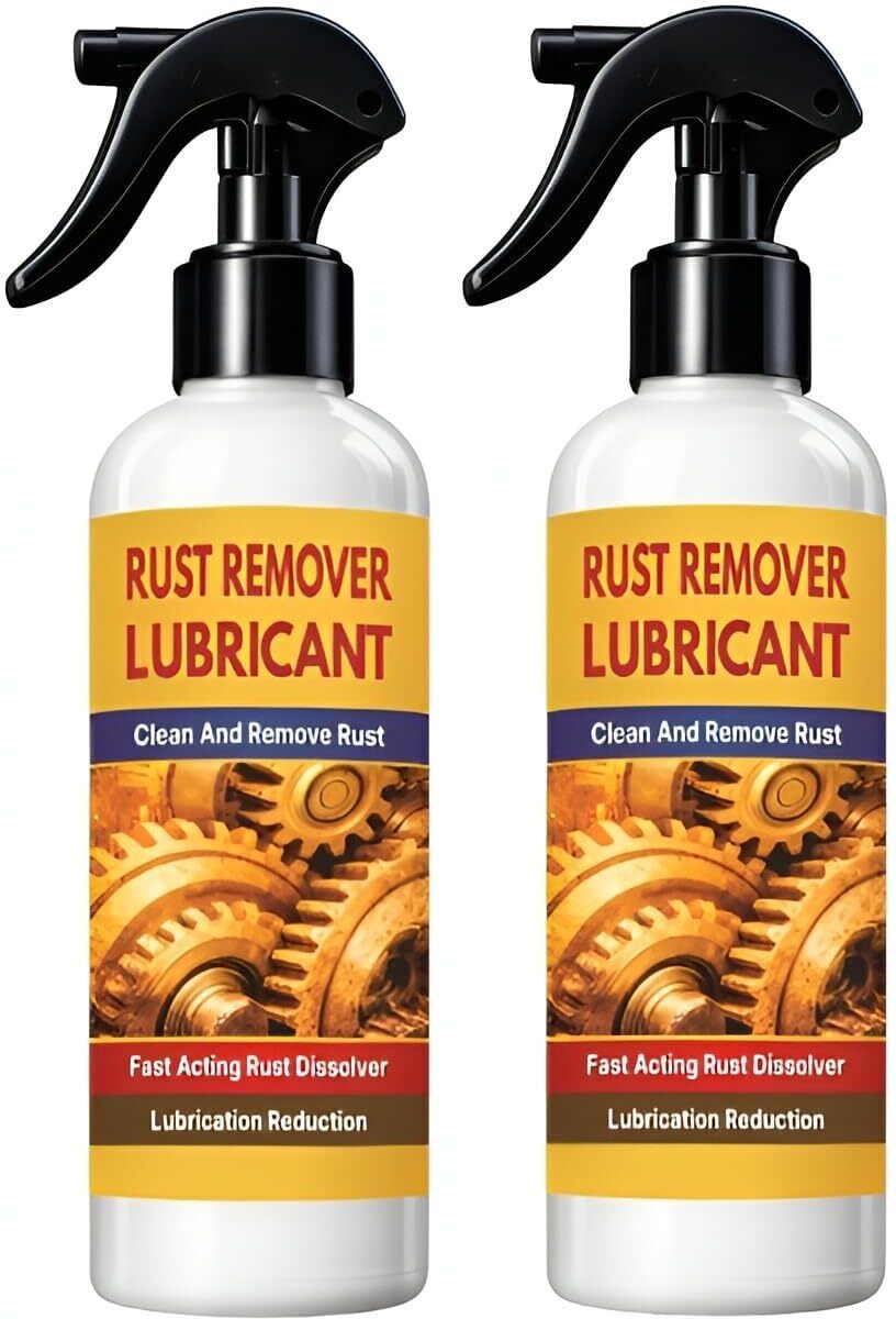 Rust Remover Spray Metal Cleaner Corrosion Stain Penetrating Lubricant (200ml) Rust Removal Solution-image-43