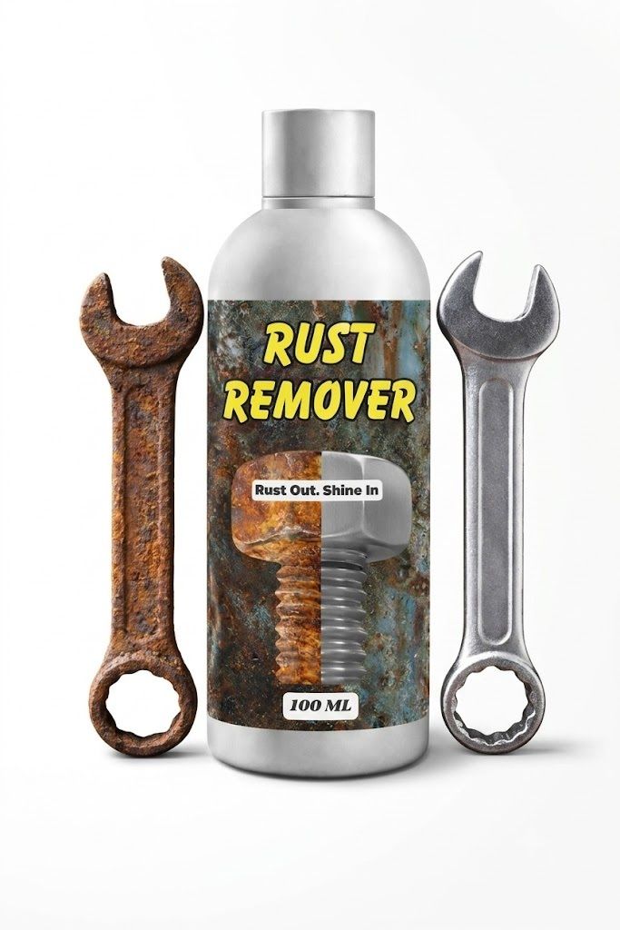 Rust Remover Liquid Fast-Acting Rust Cleaner & Stain Remover Spray Rust Removal Solution-image-2