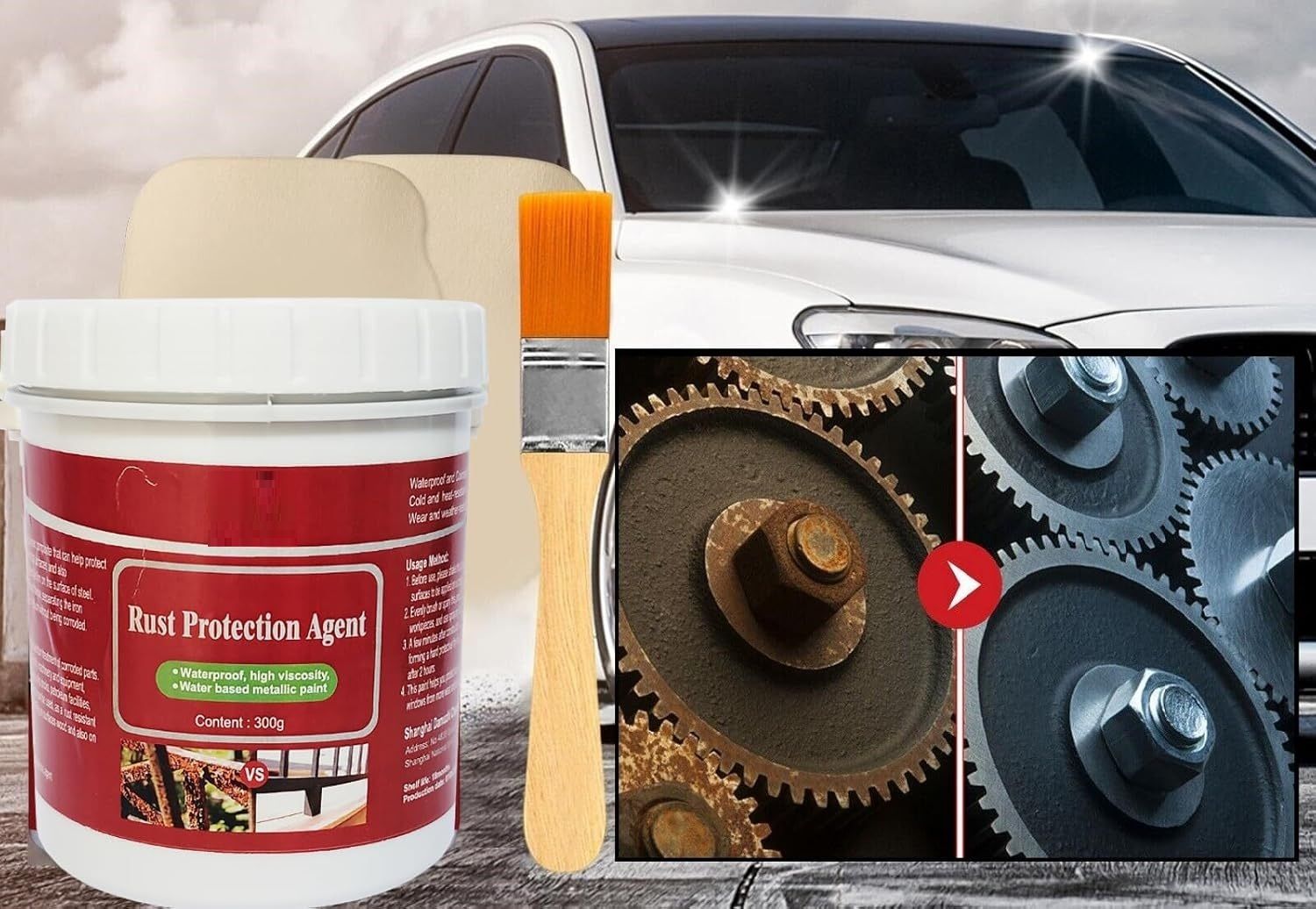 wifton 300ml Anti Rust Spray for Tools, Machinery & Metal Equipment Rust Removal Solution-picture-10