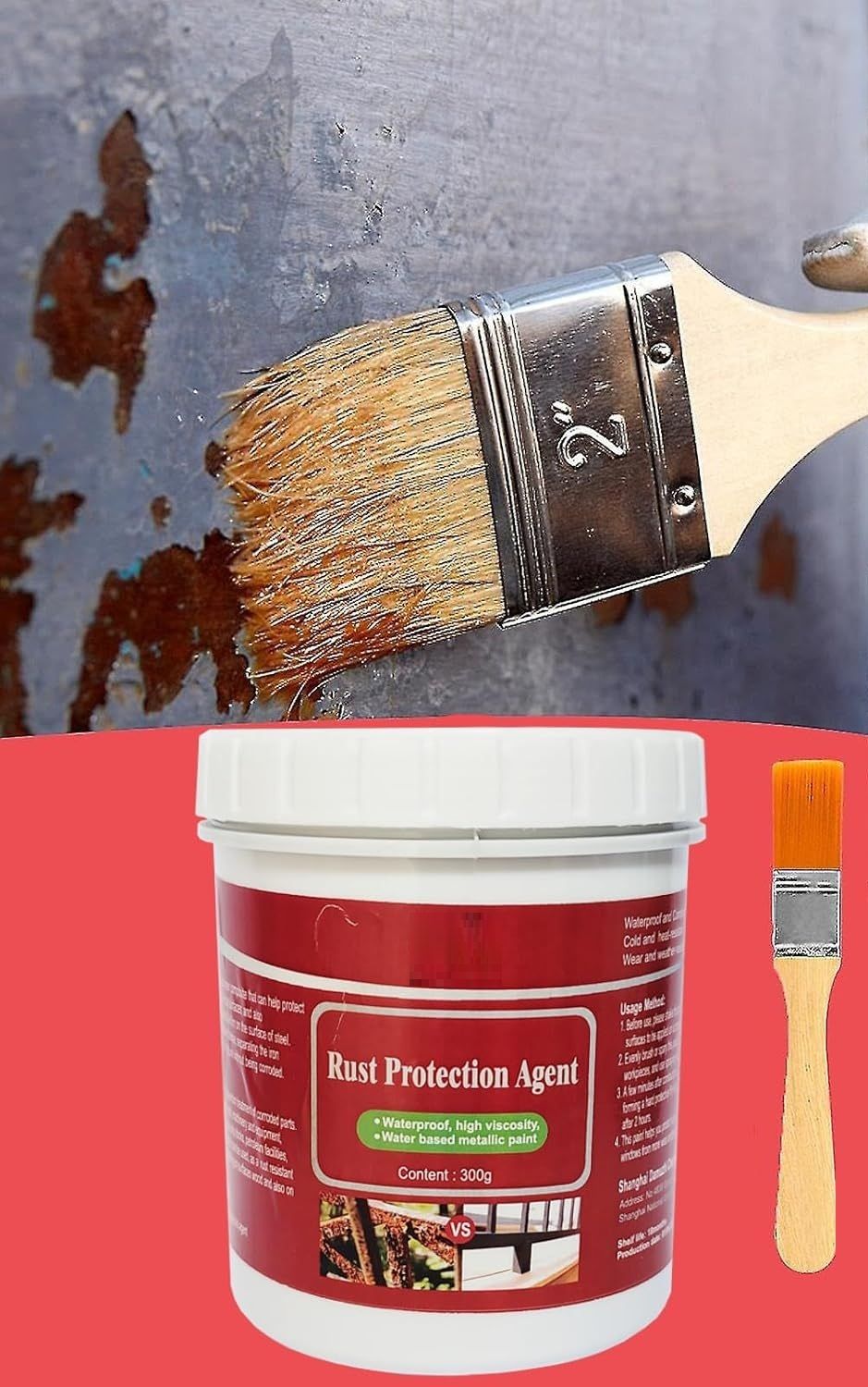 wifton 300ml Metal Protection Spray Against Rust & Corrosion Rust Removal Solution-picture-19