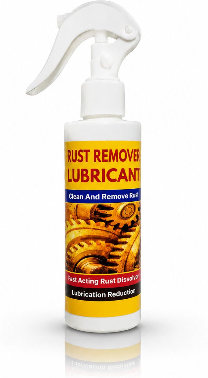 Multipurpose Rust Remover Spray with Lubricant for Bolts, Trigger Spray (200 ml) Rust Removal Solution with Trigger Spray-image-25