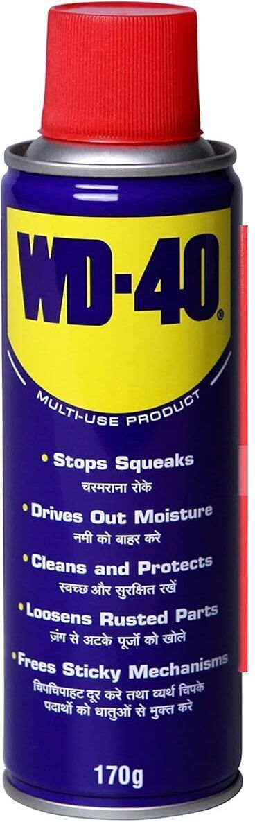 wd40 Multipurpose Spray Rust Removal, Sticky Residue,Descaling,Cleaning Rust Removal Aerosol Spray-picture-0