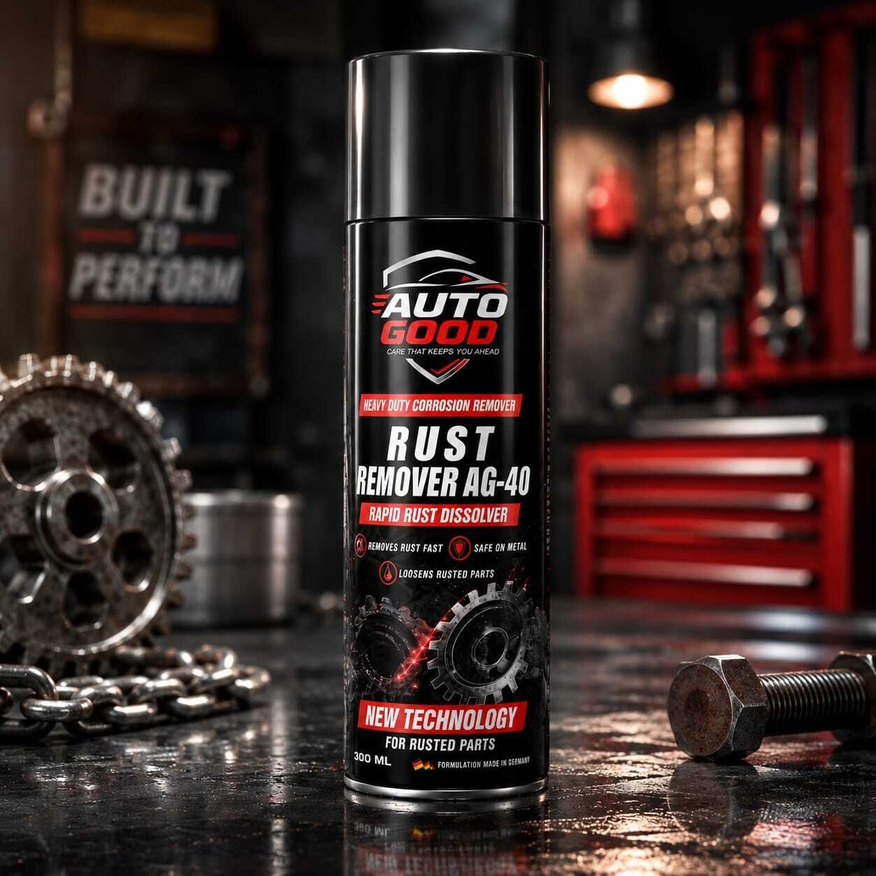 auto good Heavy Duty Rust Remover Spray AG-40 | Penetrating Corrosion| 500ml Rust Removal Aerosol Spray-picture-43