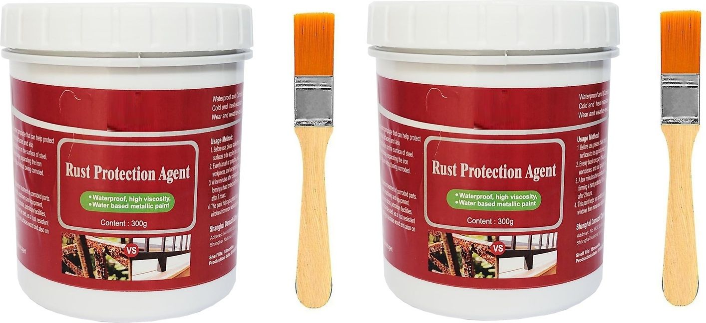 Rust Resistant Coating Paint for Iron Furniture, Grills & Fencing Rust Removal Solution-image-48