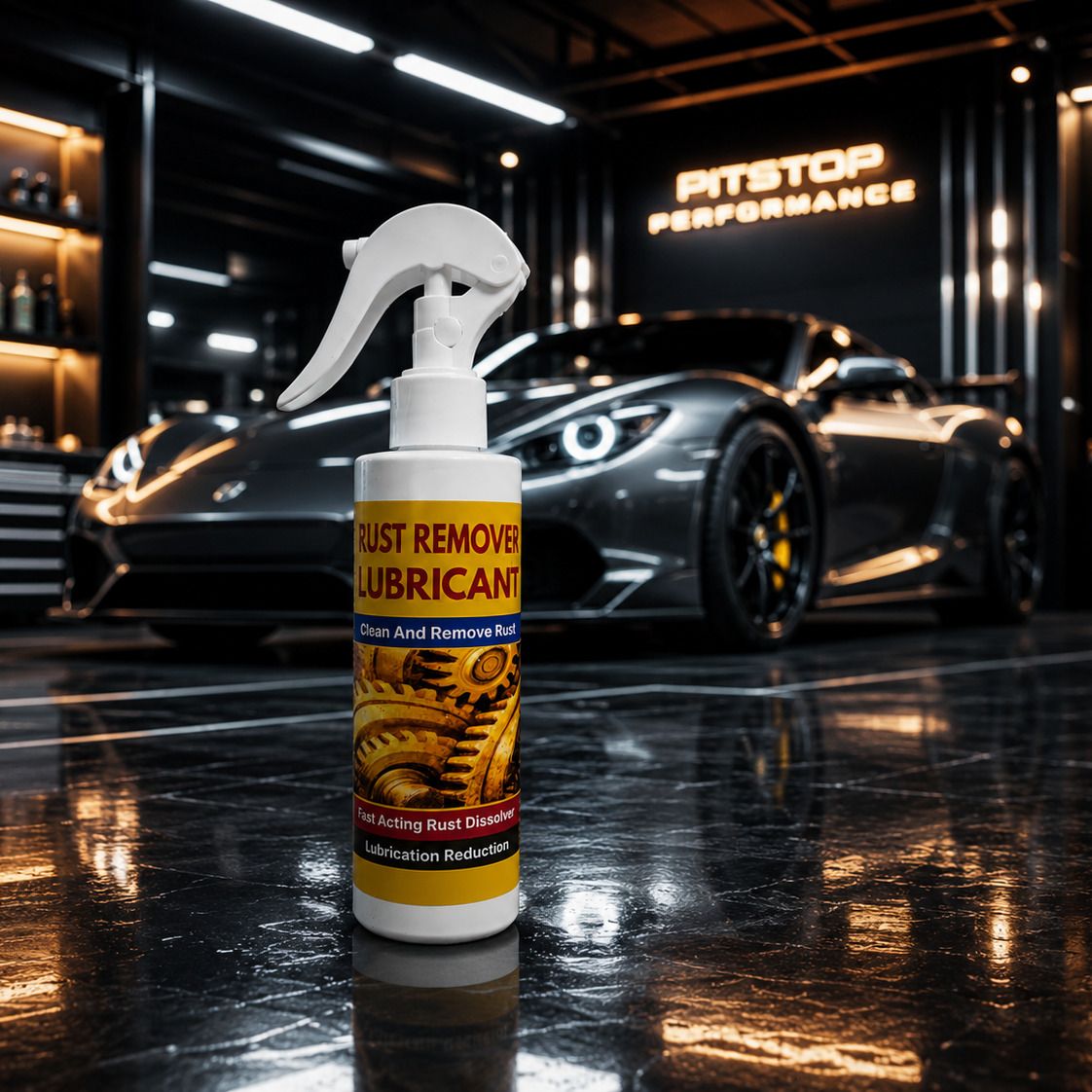 zatpatzap Rust Remover Spray Metal Cleaner Corrosion Stain Penetrating Lubricant 200ML Rust Removal Solution with Trigger Spray-picture-29