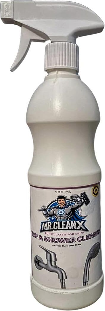 mr.cleanx TAP AND SHOWER CLEANER Rust Removal Solution with Trigger Spray-picture-26