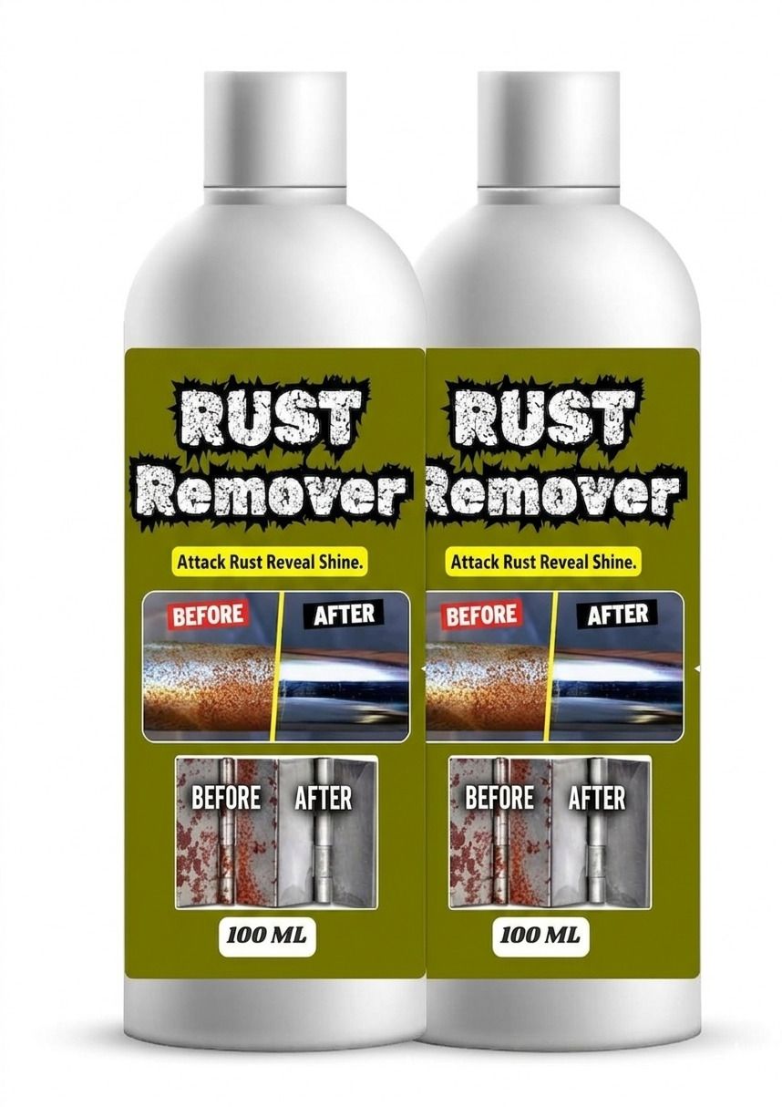 b m brothers Fast Acting Rust Cleaner for Iron, Steel, Chrome & Metal Surfaces Rust Removal Solution-picture-20