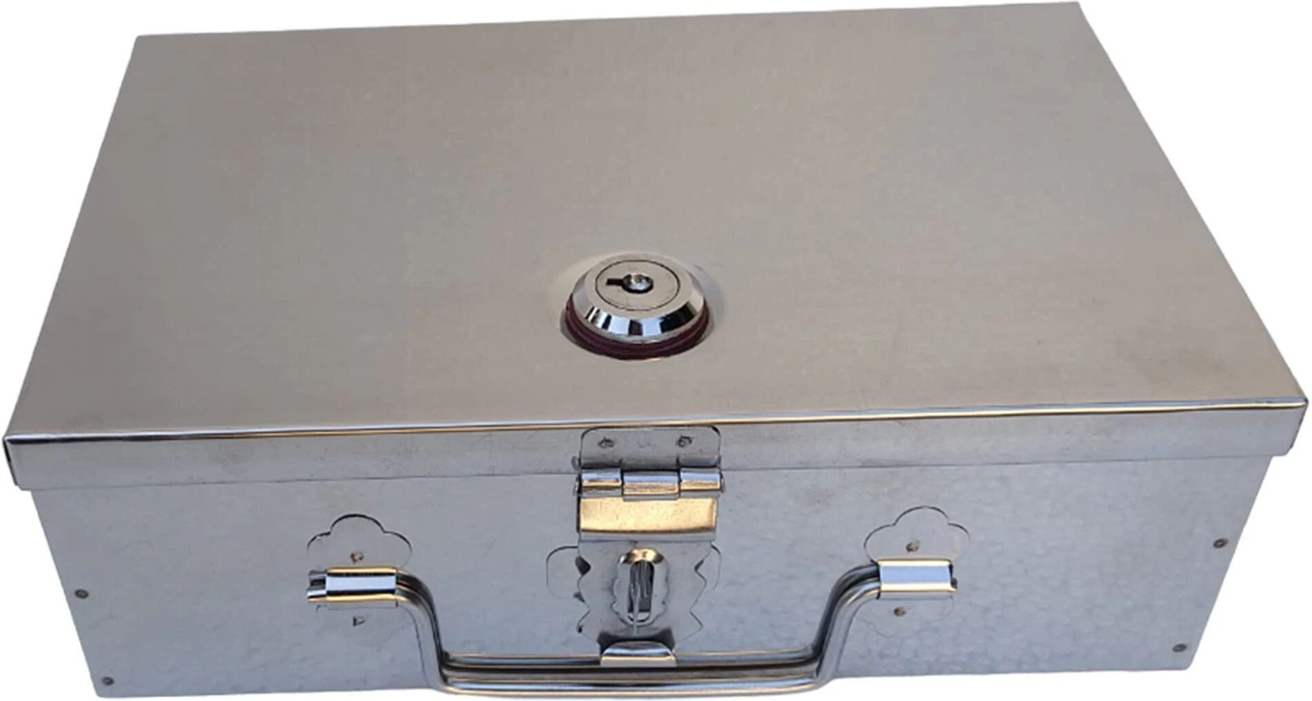 Storage Box Home, Office, Hotel, Bank Size-10 Inch with Lock & 2 key Safe Locker-image-37