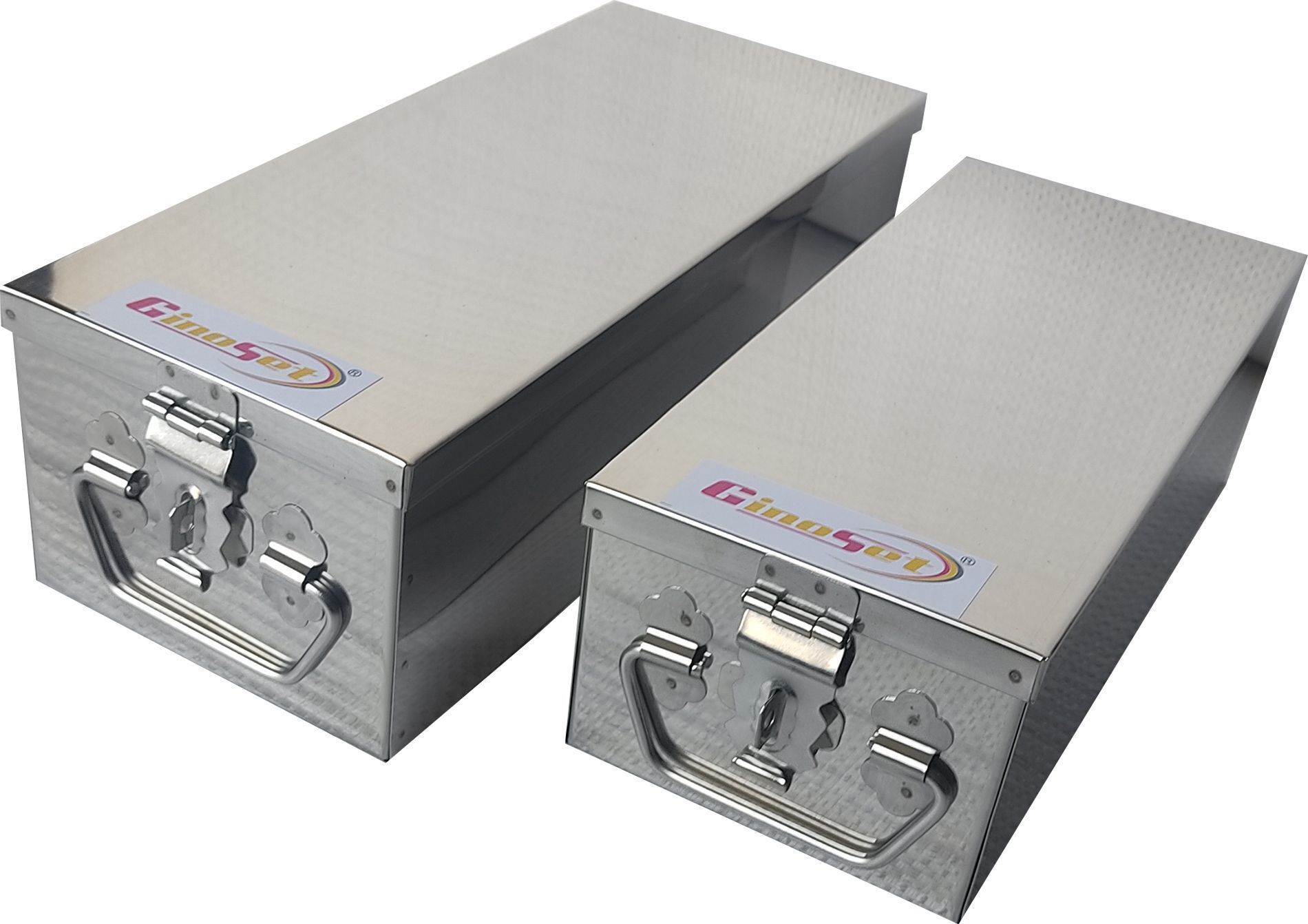safnix Stainless Steel Locker Boxes Jewellery Multi_Size - 8 Inch, 10 Inch Pack of 2 Safe Locker-picture-21