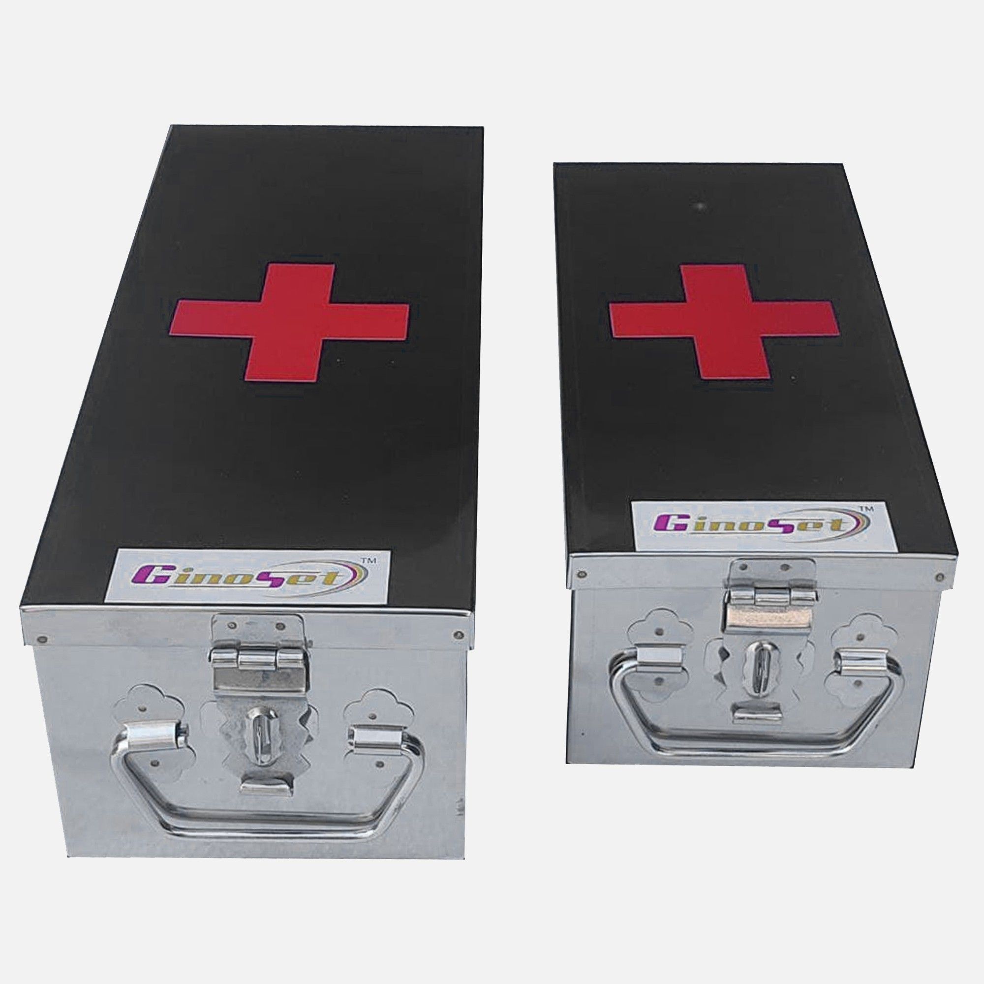 safnix Medicines Storage/First Aid Box For all use (Set of 2 pic.10 & 12 inch) Safe Locker-picture-33