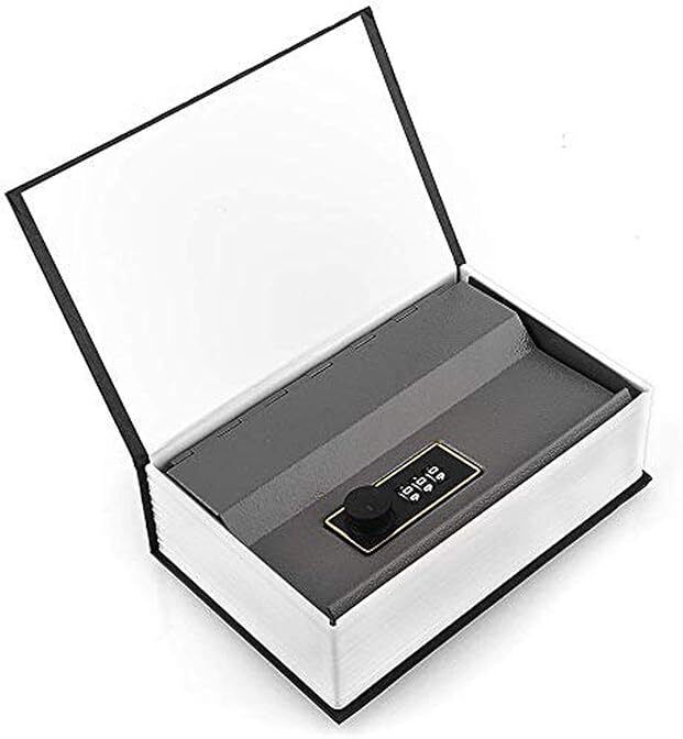 vakra Book Locker with Combination Lock (18 x 11.5 x 5.5) for Home & Office Valuables Safe Locker-picture-5