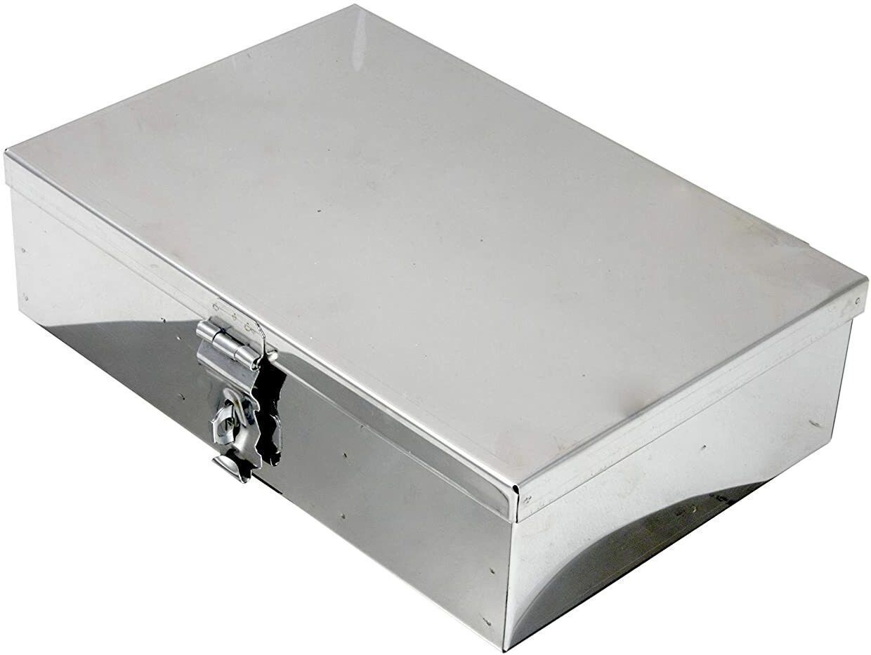 safnix Stainless Steel Storage Boxes, Cash Peti, Pooja Peti,Safe Locker Box -7 Inch Safe Locker-picture-24