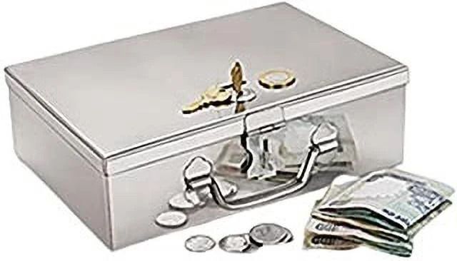 safnix Safe Locker cash box for Home, Office, Shop & Temple 8 inch Safe Locker-picture-41