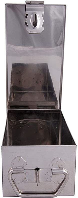 Stainless Steel Locker Jewelry Cash Box,Bank Locker Box size-8 Inch Safe Locker-image-33