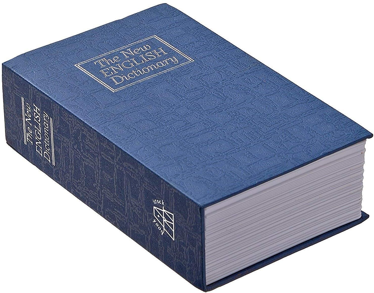 vgtsales Book Locker Dictionary Stainless Steel Hidden Safe Safe Locker-picture-40