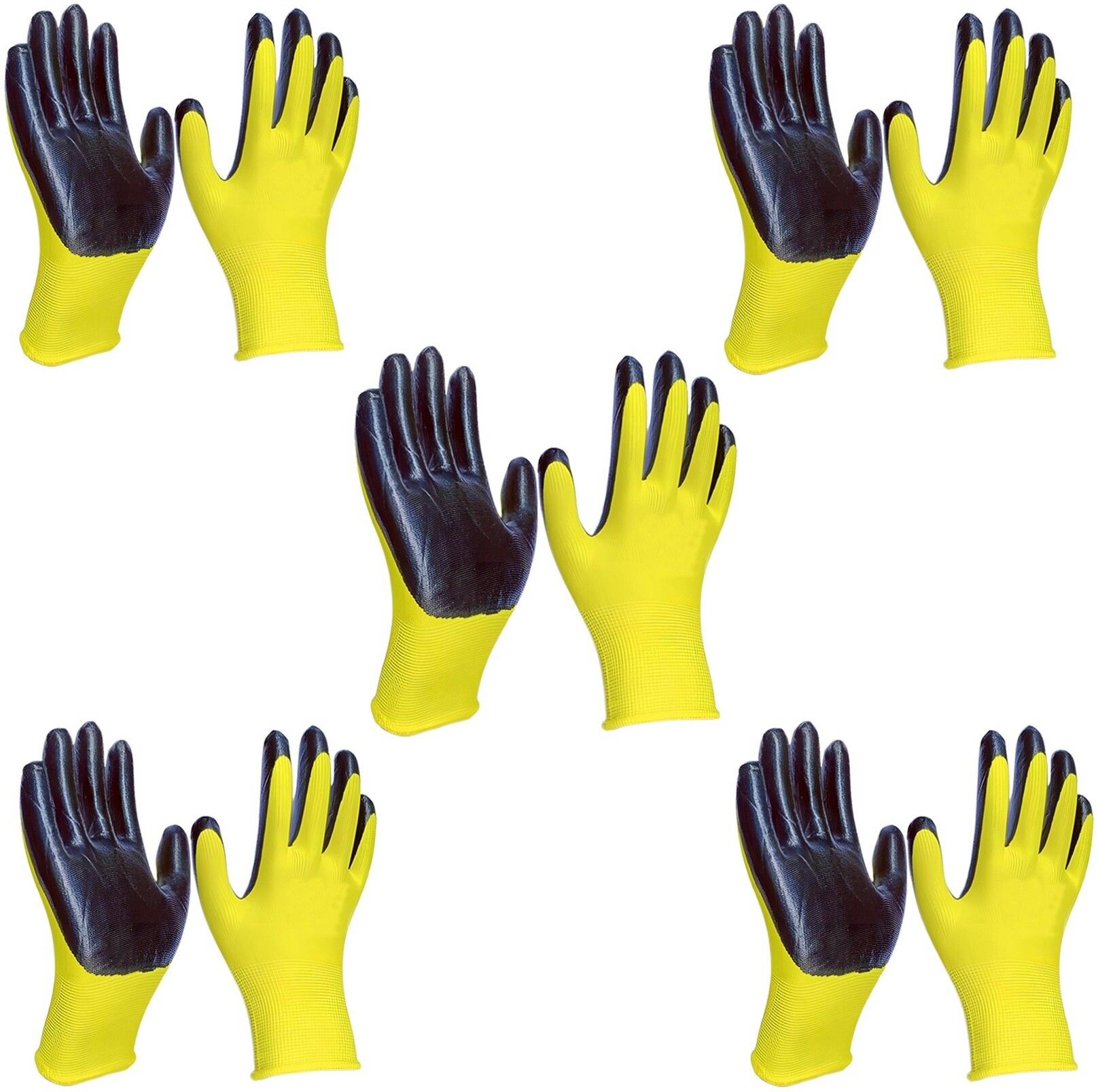 Multipurpose Nylon PU Coated Smooth Grip Safety Hand Work Cut Resistant Glove K6 Boxing Gloves-image-45