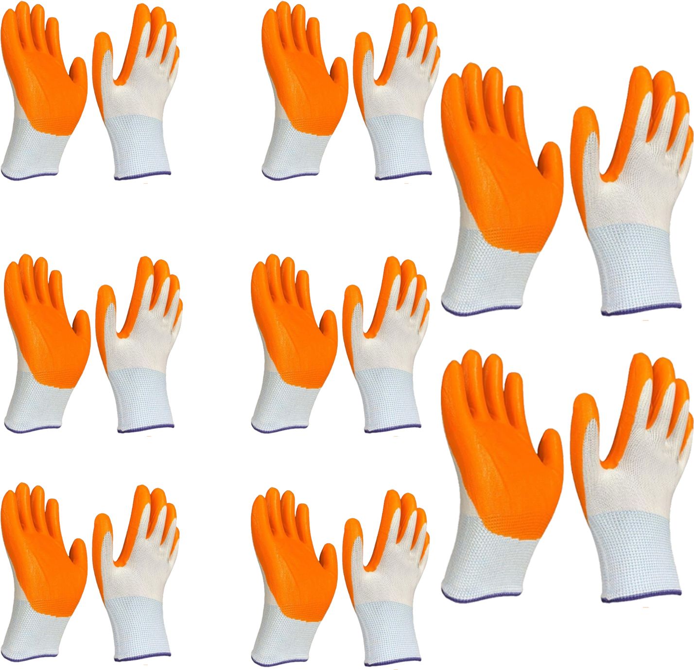 Waterproof Gloves Double Coating Nylon Comfortable Safety Gloves for Cleaning K1 Golf Gloves