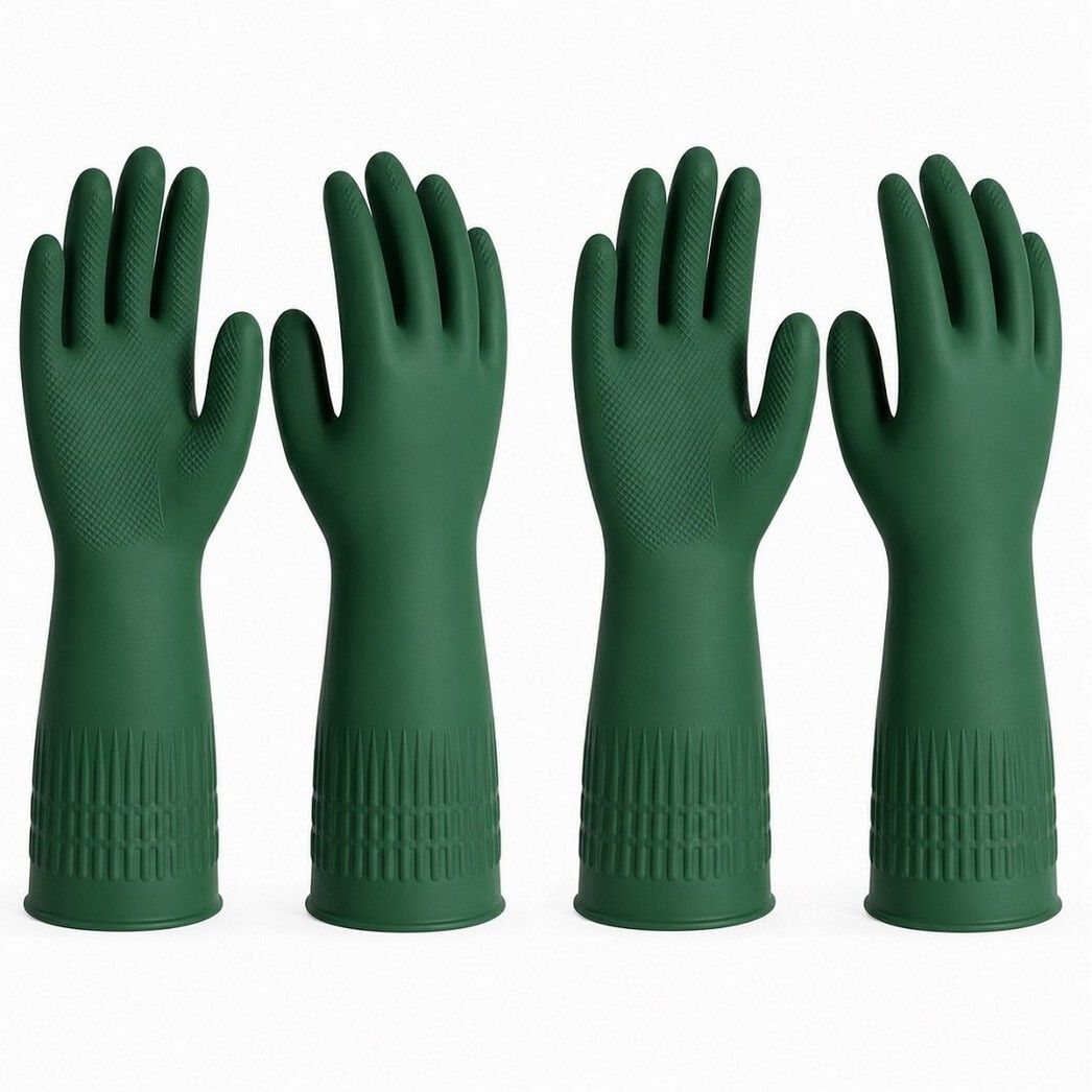 Safety Gloves for Outdoor Worker Construction and Utility Maintenance Use Rubber Safety Gloves-image-3