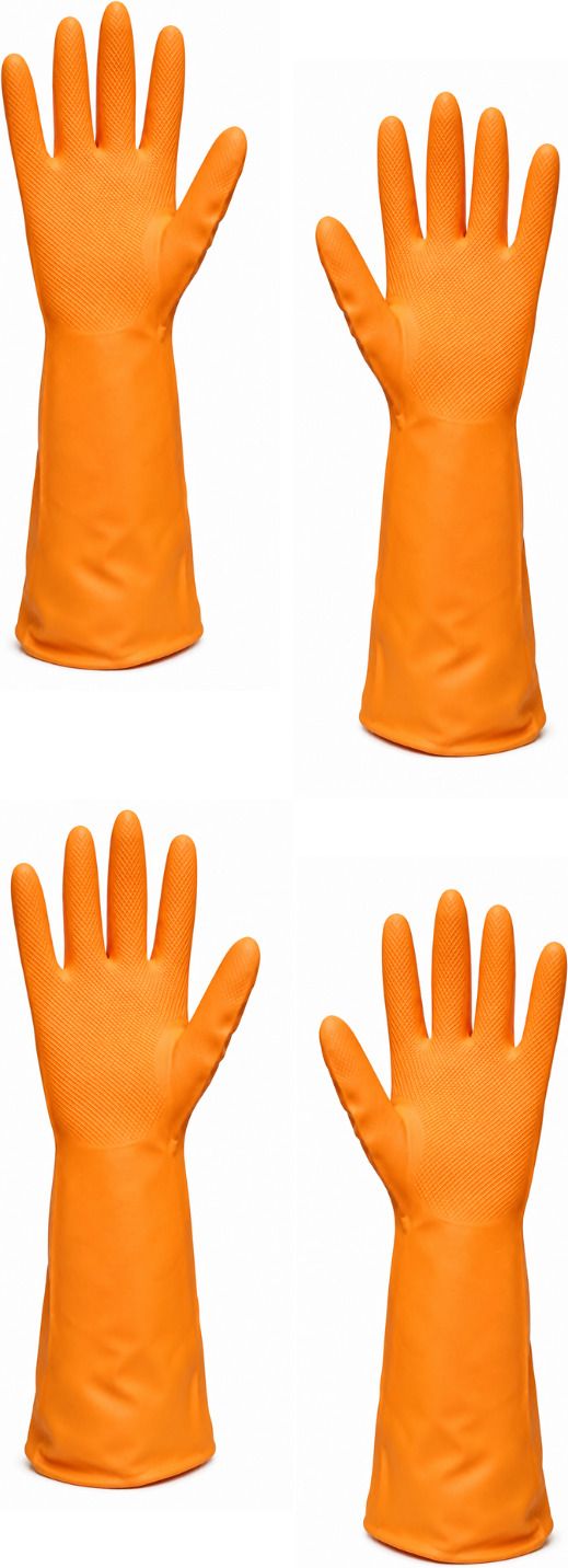 Earthmoon Bee Gloves| combo of Pack of 2 (Size 14)| Multipurpose Bee gloves Rubber Safety Gloves-image-2