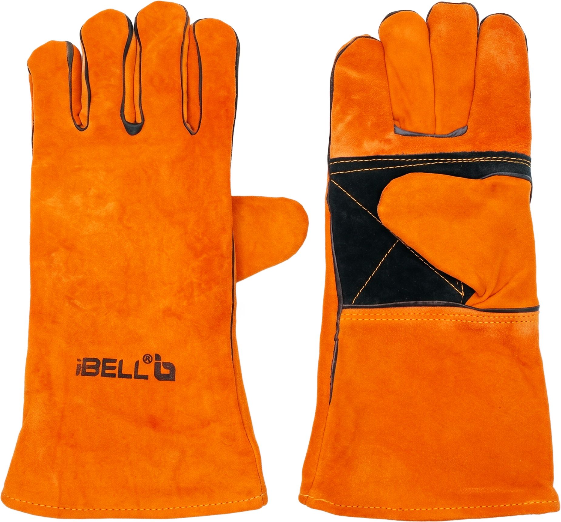 ibell IBL WG60-16 Welding Gloves 16 Inch,Heat Resistant Leather Safety Gloves for ARC, Synthetic Safety Gloves-picture-23