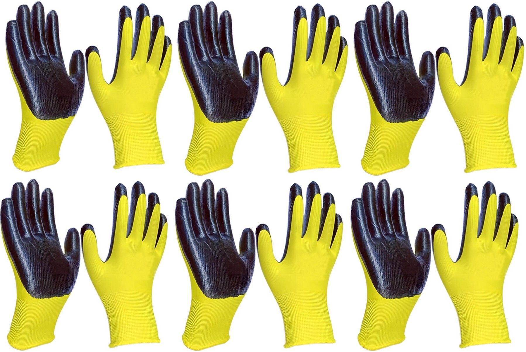 Safety Hand Work Glove PU Coated Seamless Knit Glove with Smooth Grip on Palm K4 Climbing Gloves