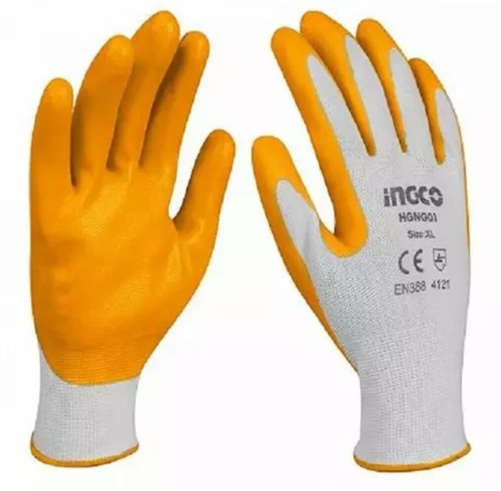ingco HGNG01.L Nitrile Safety Gloves-picture-30