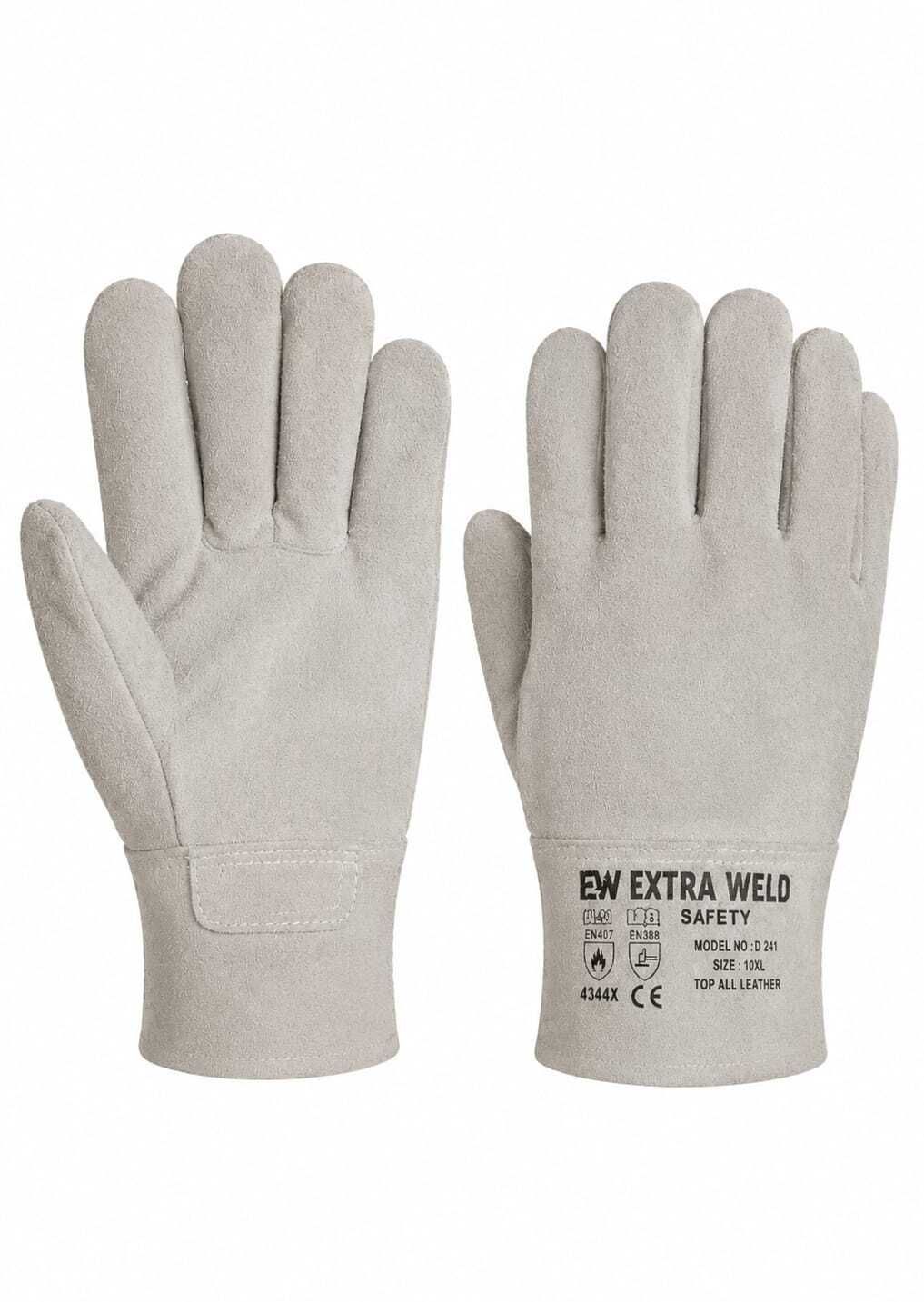 LEATHER HAND GLOVES PS 241 Leather Safety Gloves-image-26