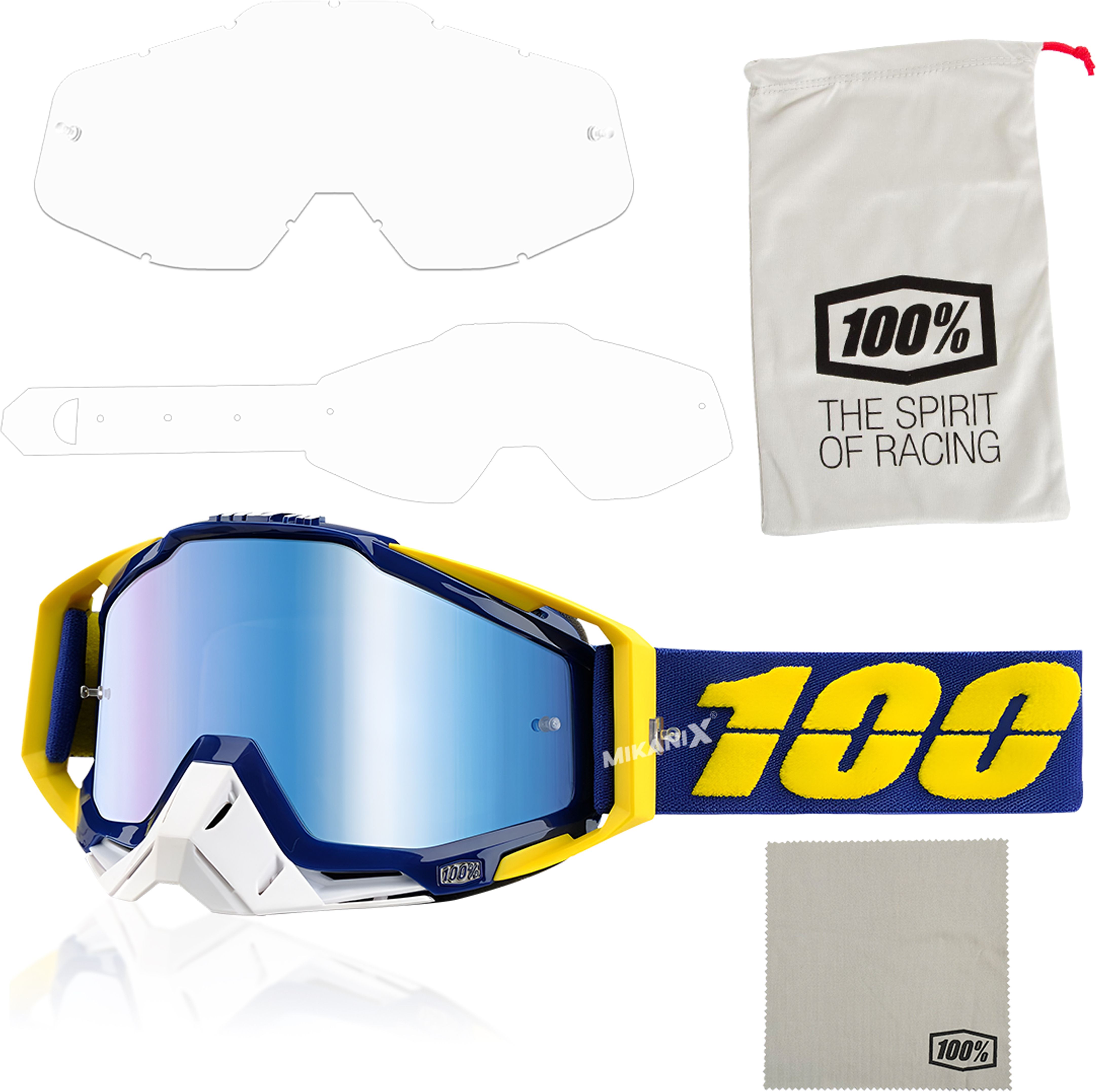 MX Dirt Bike Goggles ATV Motocross Off Road Racing Riding Eyewear Safety BLUE for Ski, Snowboarding, Cycling & Outdoor Sports LaboratorySafety Goggle-image-41