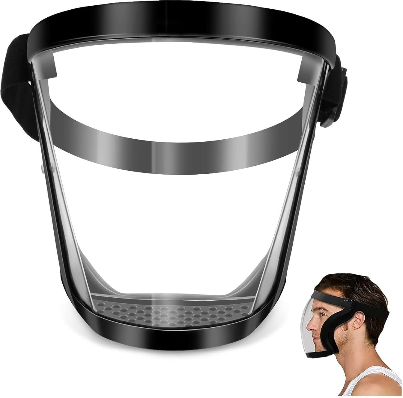 Multipurpose Industrial Full Face Guard UV protective shield helps protect eyes from harmful sunlight. Welding Helmet-image-12