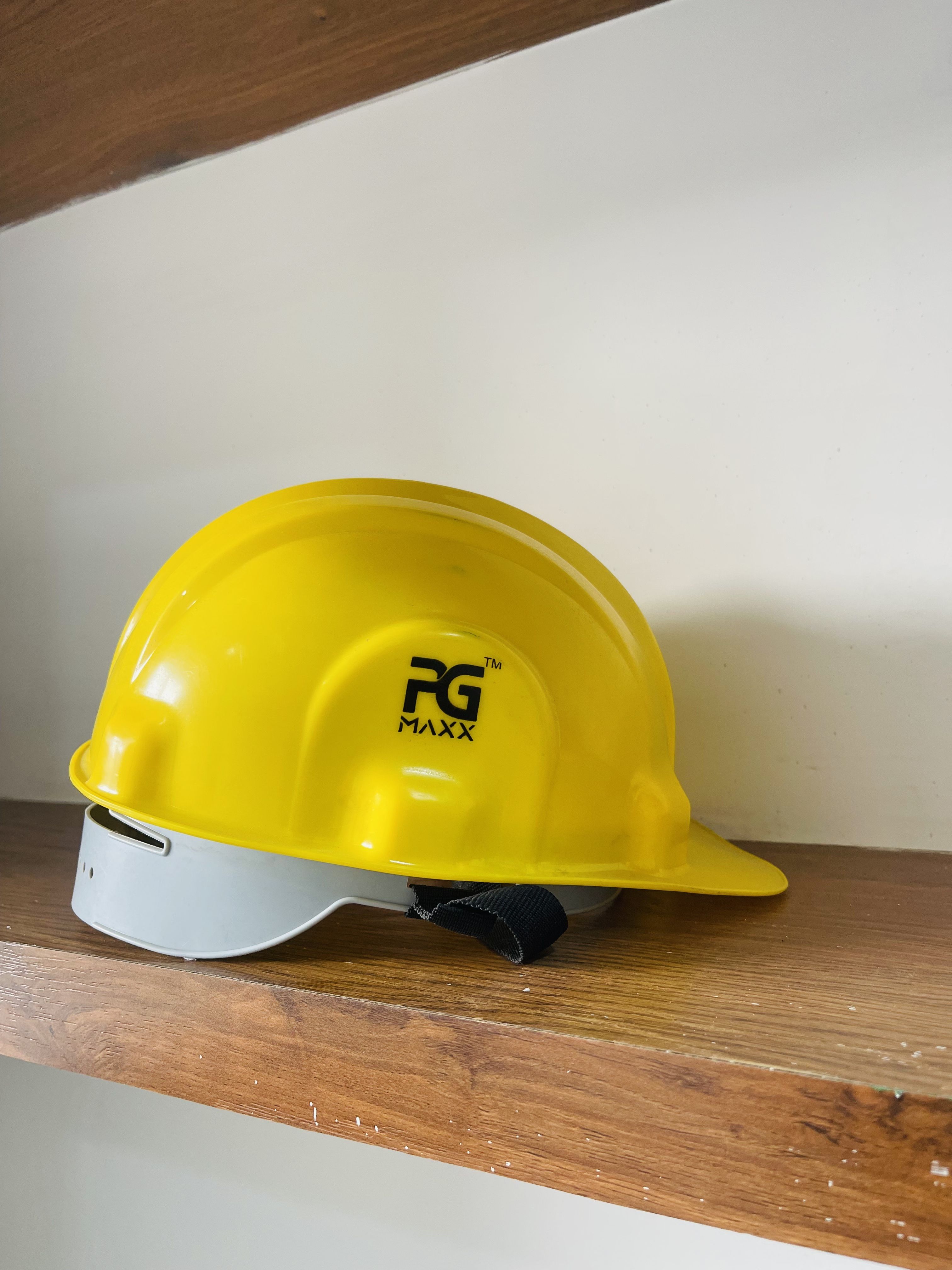 SH-E Protective Safety Helmet | Impact-Resistant Hard Hat with Adjustable Strap Safety Cap