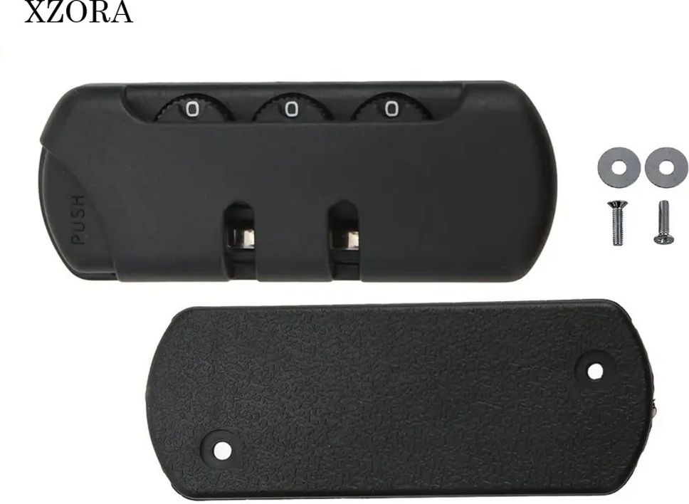 mxzora New 3 Digit Combination Number Lock Repair Replacement Luggage/suitcases Combination Lock-picture-28