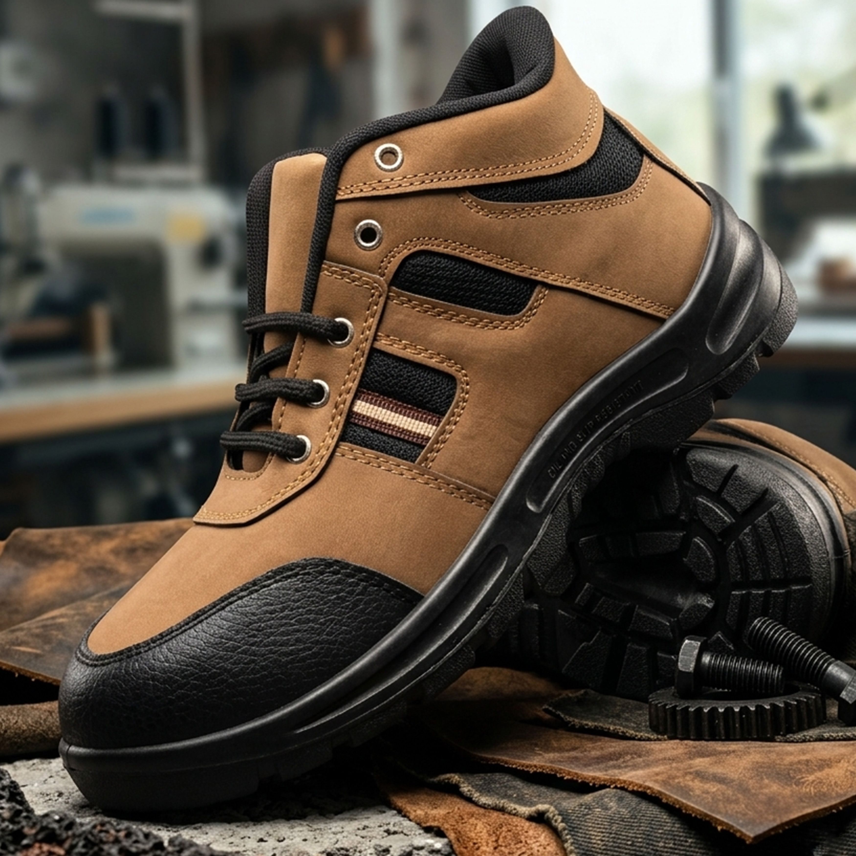xellent Steel Toe Synthetic, Synthetic Leather Safety Shoe-picture-20