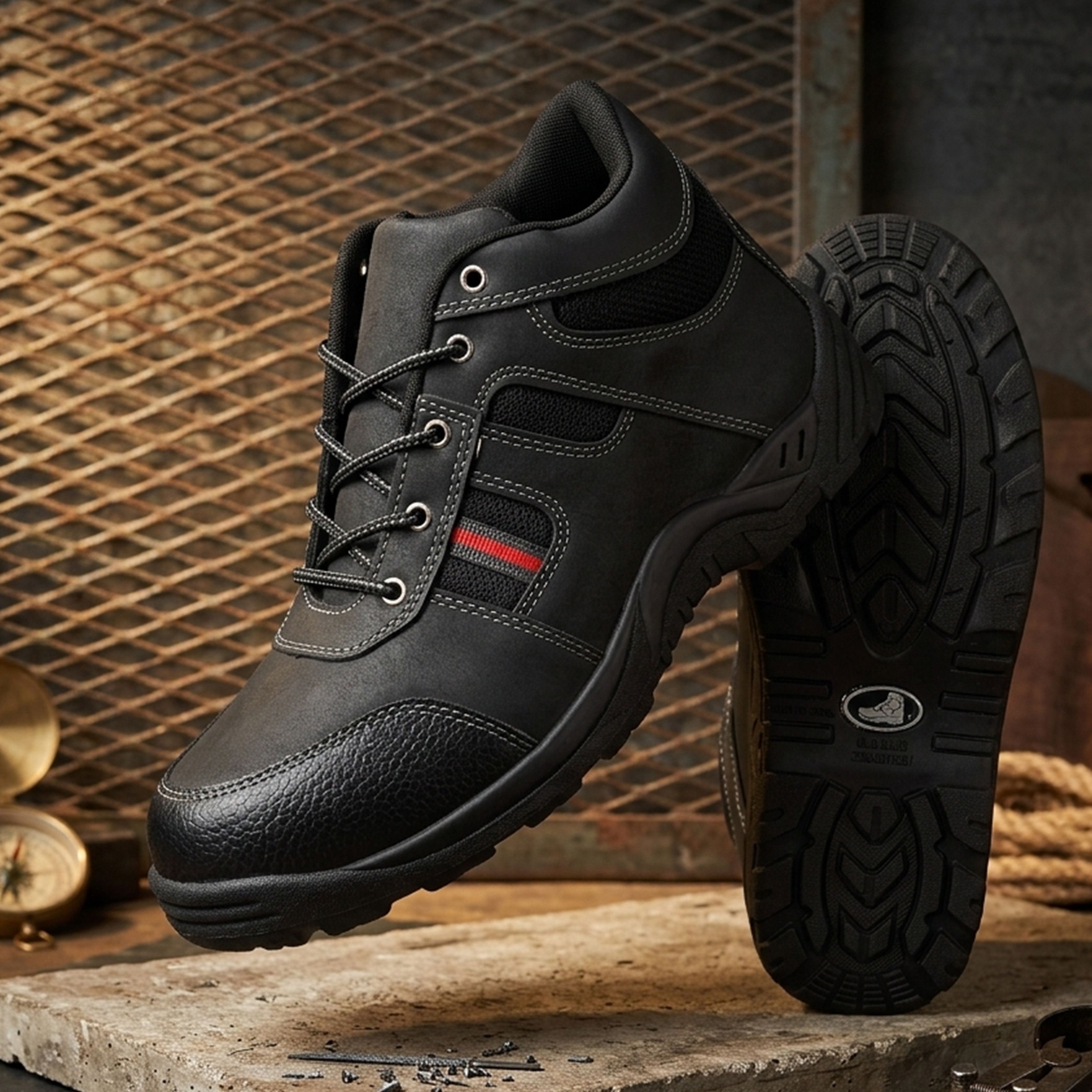xellent Steel Toe Synthetic, Synthetic Leather Safety Shoe-picture-40