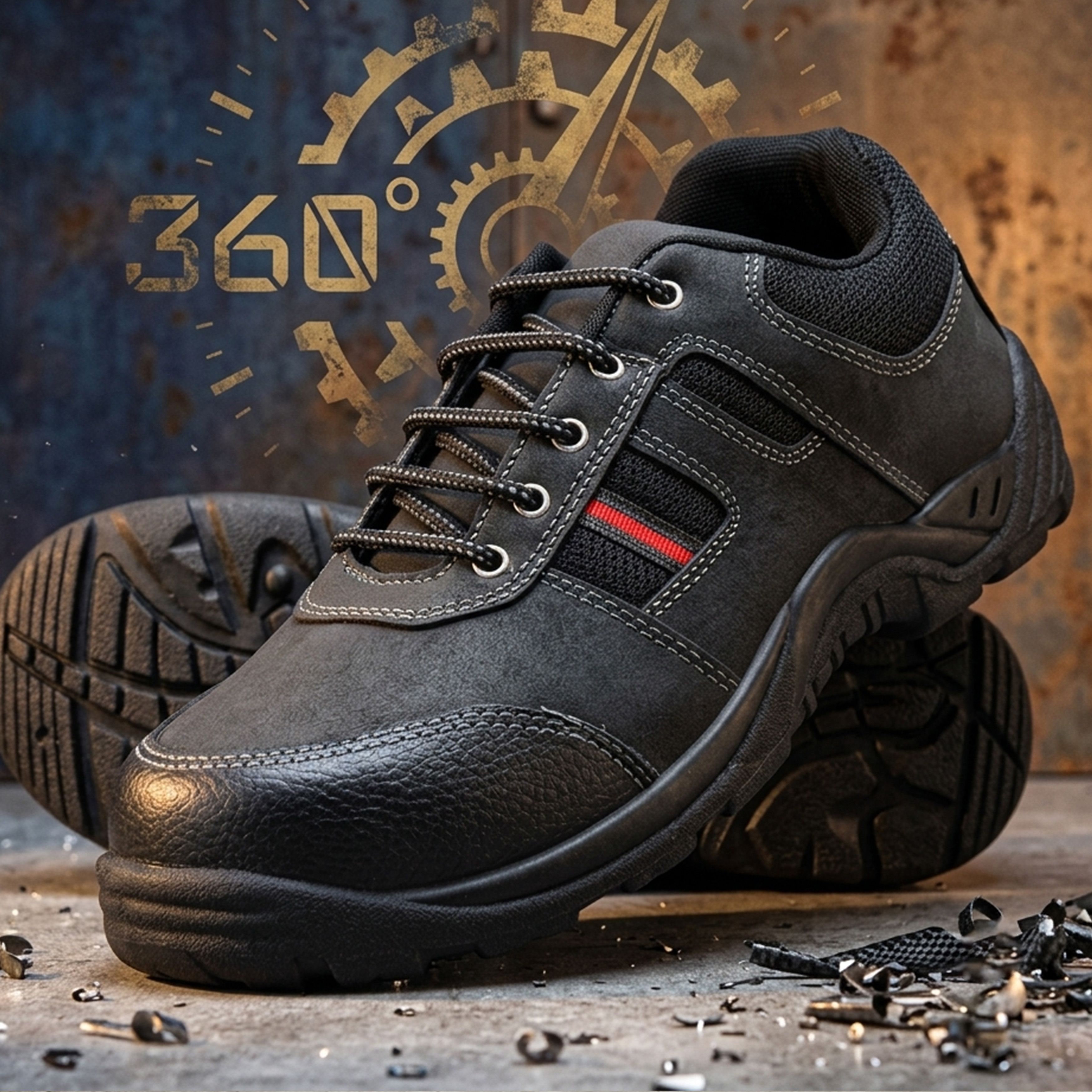 xellent Steel Toe Synthetic, Synthetic Leather Safety Shoe-picture-23
