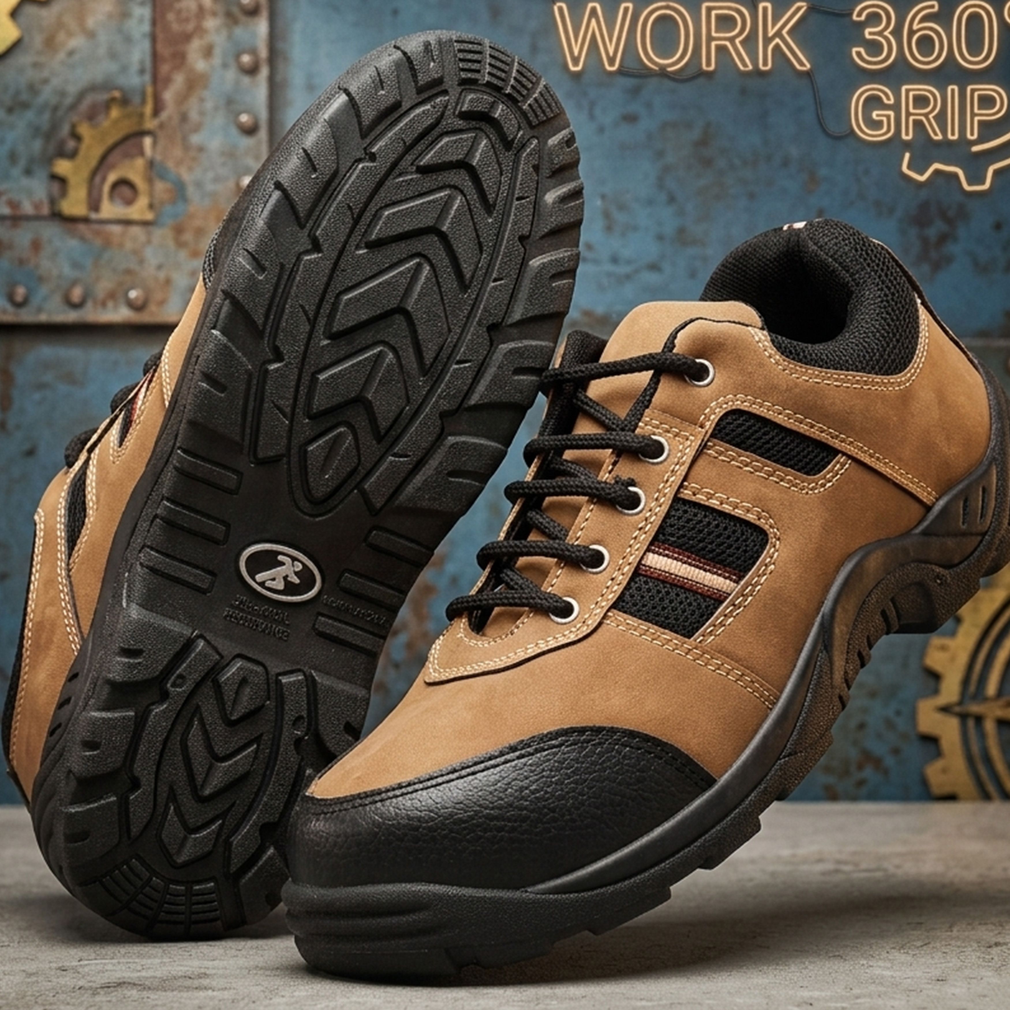 xellent Steel Toe Synthetic, Synthetic Leather Safety Shoe-picture-30