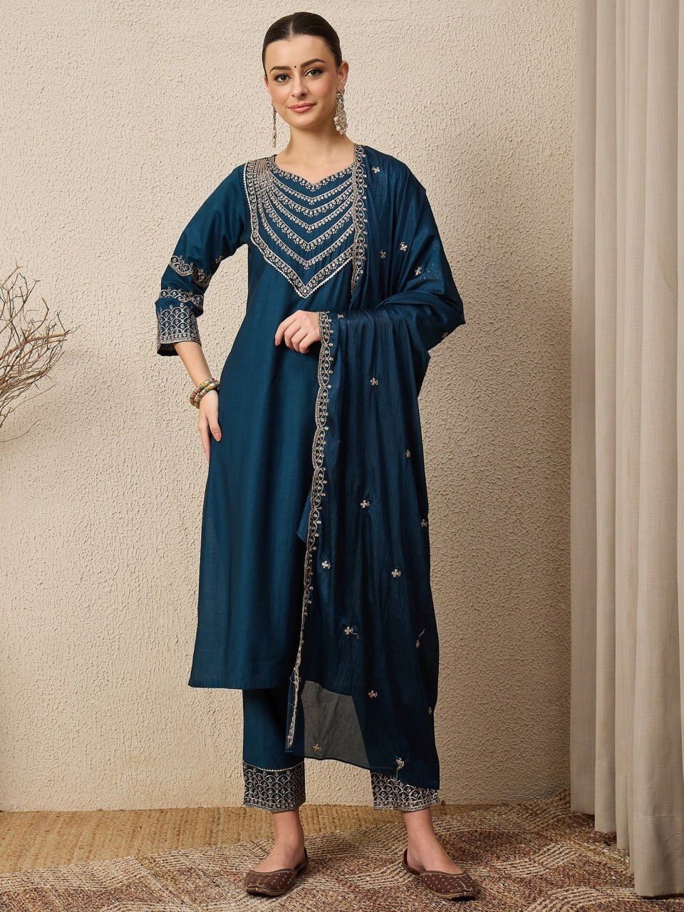 mvfashion Art Silk Women Churidar-picture-18