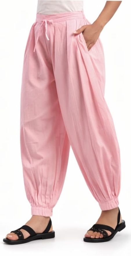beautygarments Pure Cotton Solid Women ["Pink"] Salwar-picture-23
