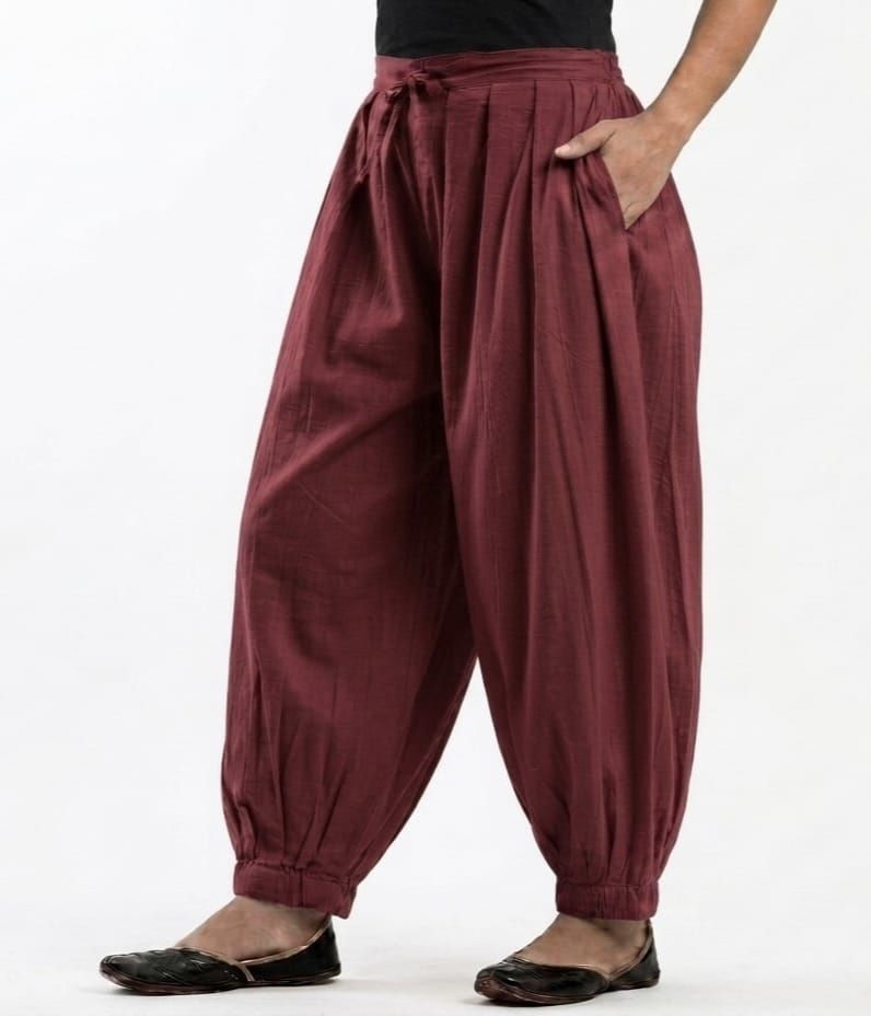 sitarama Pure Cotton Solid Women ["Maroon"] Salwar-picture-45