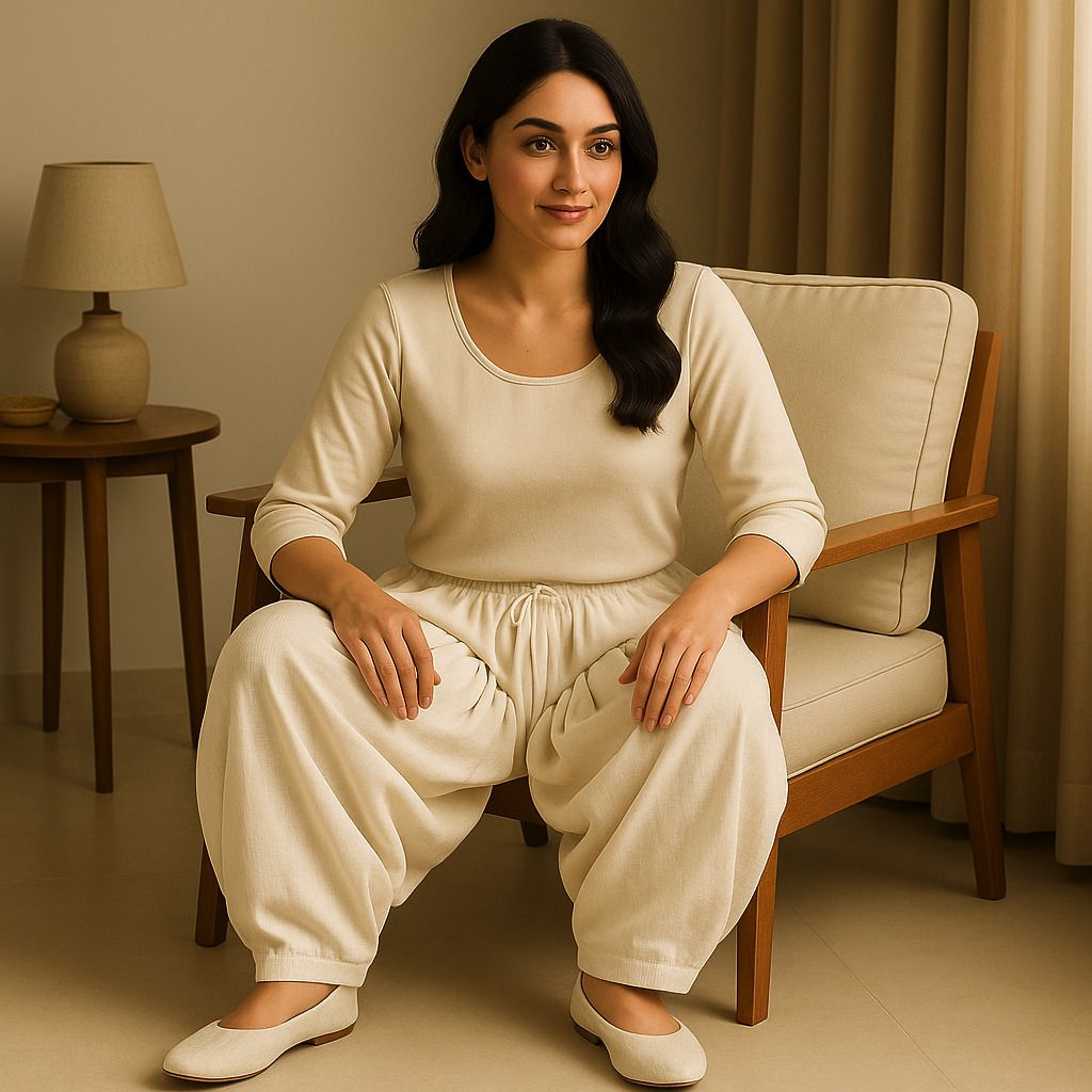 khatuja's Solid Cotton Women Harem Pants-picture-46