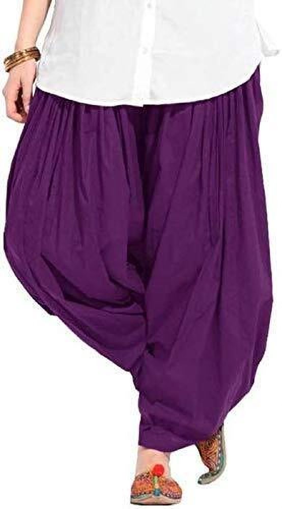 atriyo Pure Cotton Solid Women ["Purple"] Salwar-picture-33